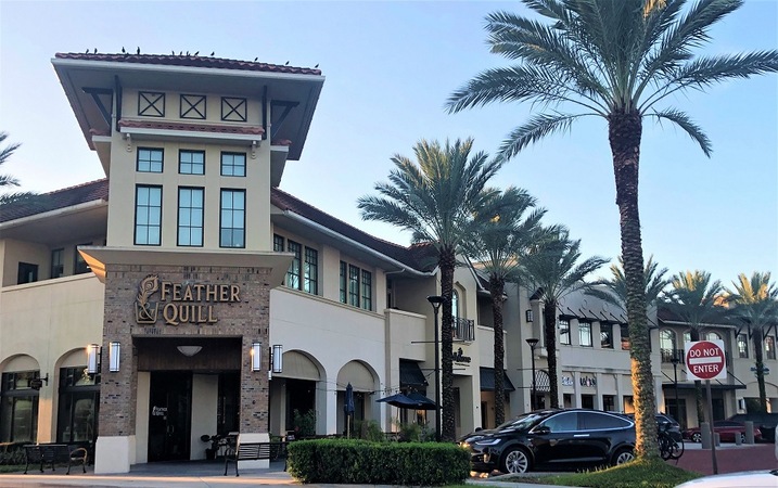 A view of a restaurant in Windermere, Florida