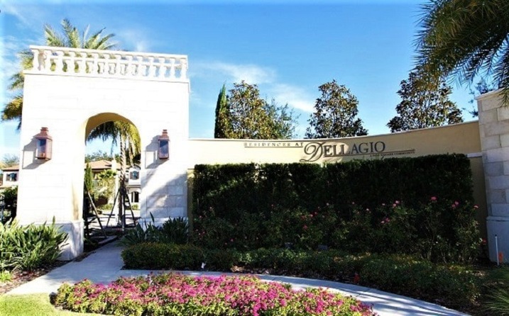 Orlando's Restaurant Row with a variety of restaurants