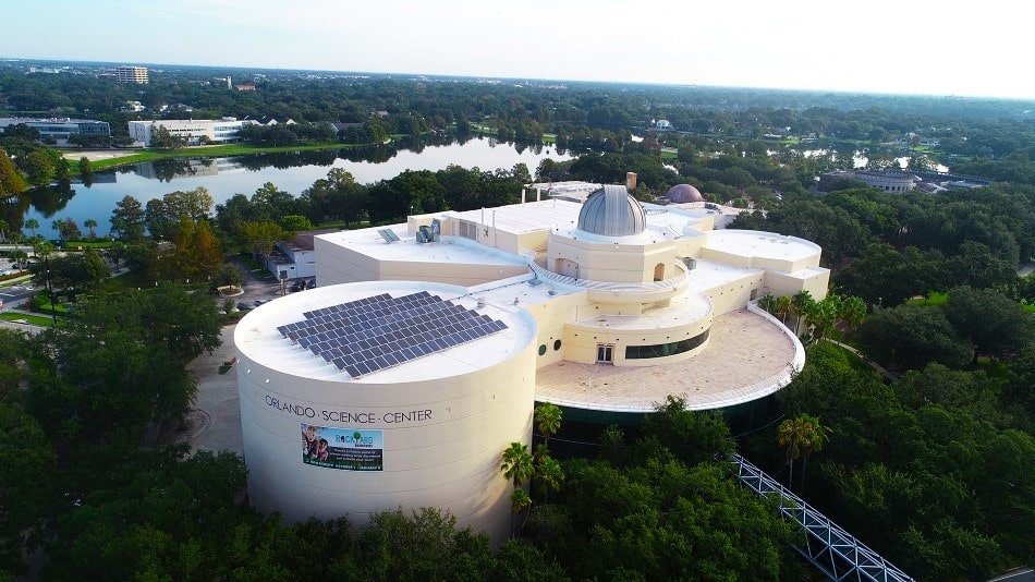 Artistic exhibit at Orlando Museum of Art