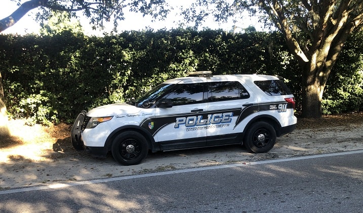 Windermere FL Police Car On Patrol