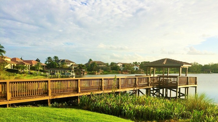 Scenic view of Lake Whitney at Reserve at Belmere