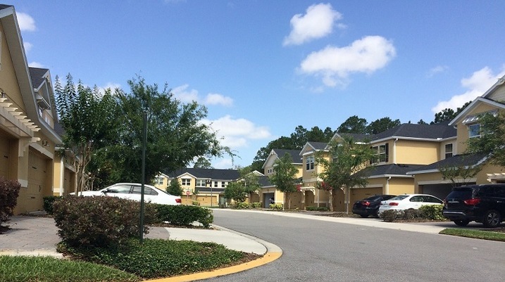 Shopping center near Oasis Cove