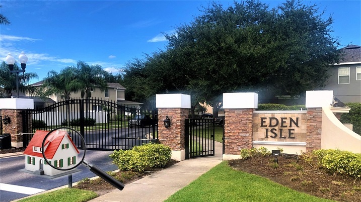 Eden Isle Gated Community Entrance