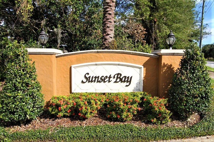 Sunset Bay Community Sign