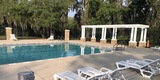 Community pool and tennis courts at The Preserve