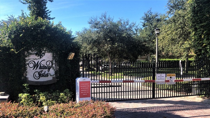 Whitney Isles Gated Entrance