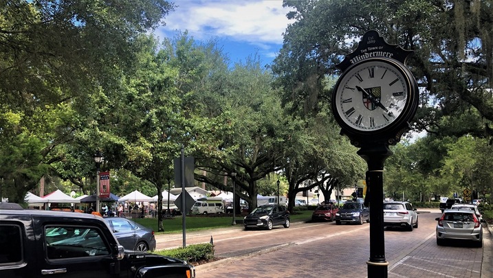 Windermere Main street During The Farmers Market