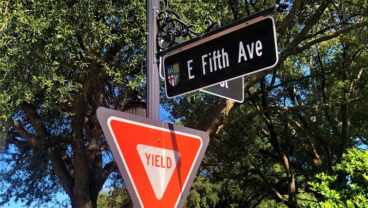 E 5th Avenue Street Sign