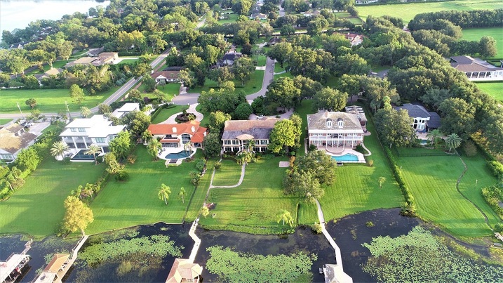 Luxury Homes in Windermere FL on Lake Down